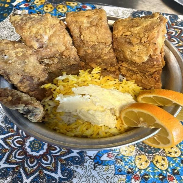 چلو ماهی قزل الا