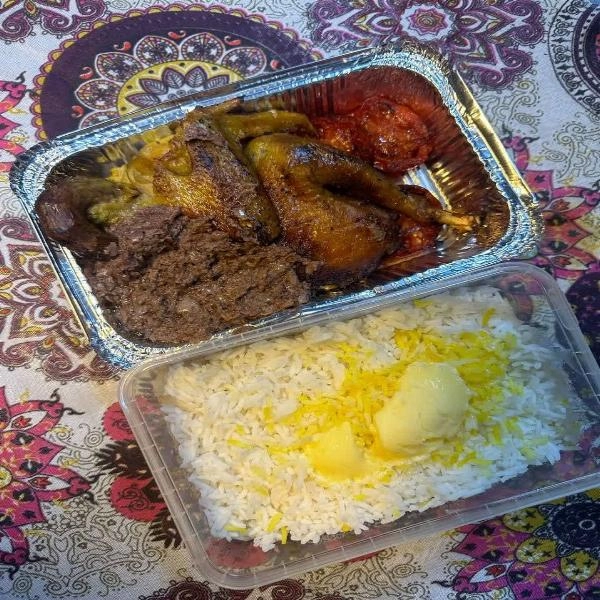 چلو جوجه لونگی محلی