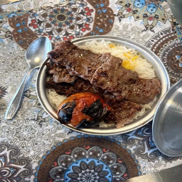 چلوکباب برگ ساطوری مخصوص - 1