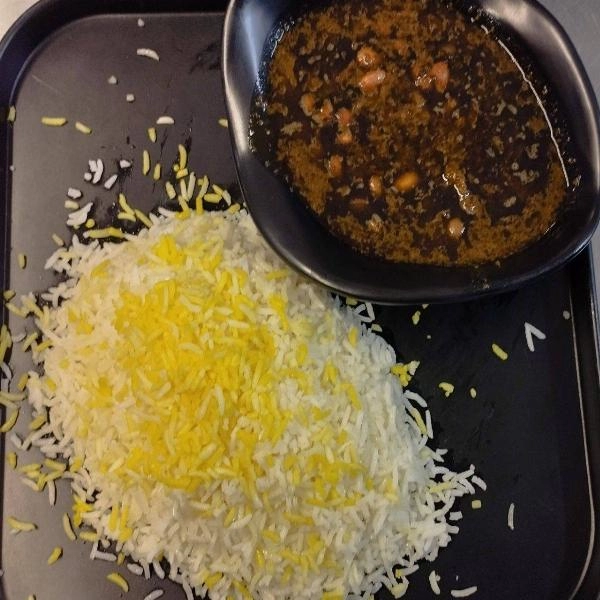 چلو قورمه سبزی - 1