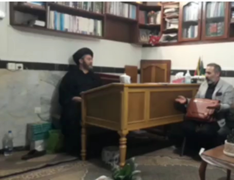 دیدار  با جناب سید حسن عاملی، نماینده ولی فقیه و امام جمعه استان اردبیل